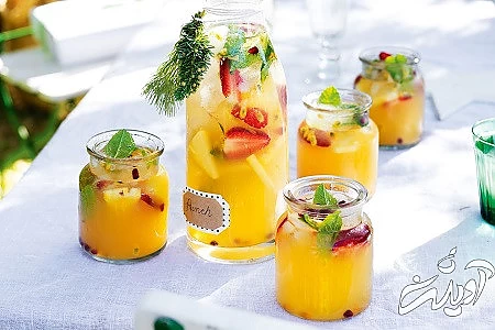 طرز تهیه نوشیدنی پانچ پانچ مرکبات, پانچ انگور, انواع نوشیدنی پانچ